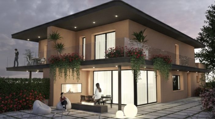 NUOVA BIVILLA DI AMPIA METRAURE IN OTTIMA POSIZIONE - FS Immobiliare